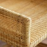 Tabouret de bar en rotin cannage SAIGON