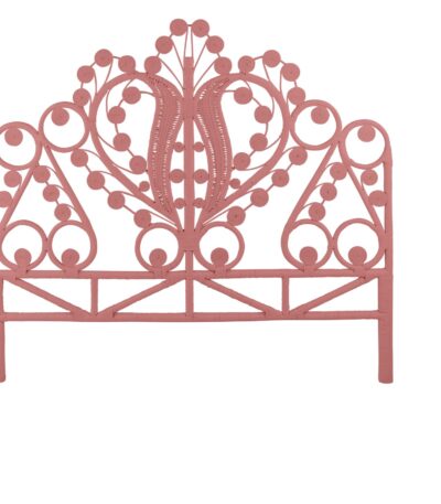 Tête de lit en rotin laqué Maharaja Une pièce iconique et décorative pour sublimer la chambre avec élégance.