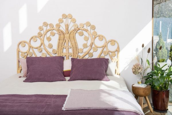 Tête de lit rotin naturel MAHARAJA