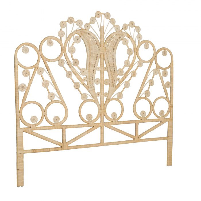 Tête de lit rotin naturel MAHARAJA
