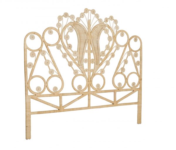 Tête de lit rotin naturel MAHARAJA