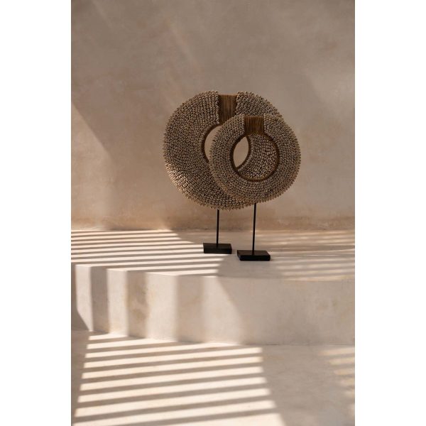 Décoration coquillage sur pied – Shell Réunion