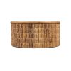 Table basse ronde Abaca Magani
