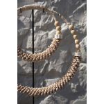 Collier Double Coquillage Sur Support