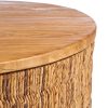 Table basse ronde Abaca Magani