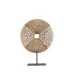 7ec1bf6a-fa3f-487c-9730-3846ab5d15e5_1200x1200_fill.jpg The Doh Nuts sur Support décoration coquillage ronde sur socle noir