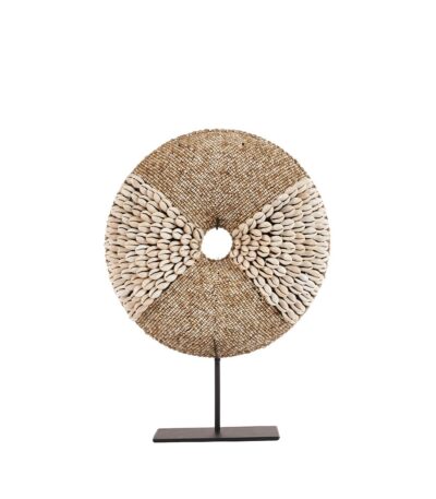 The Doh Nuts sur Support décoration coquillage ronde sur socle noir