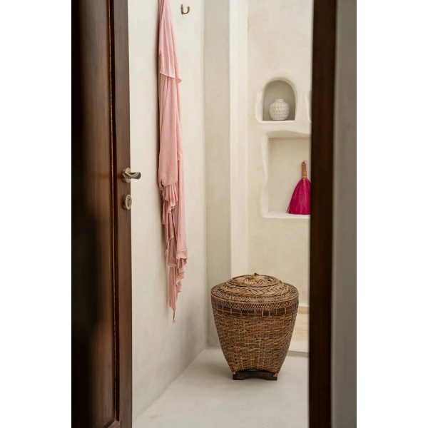 Panier de Rangement Colonial – Brun – L