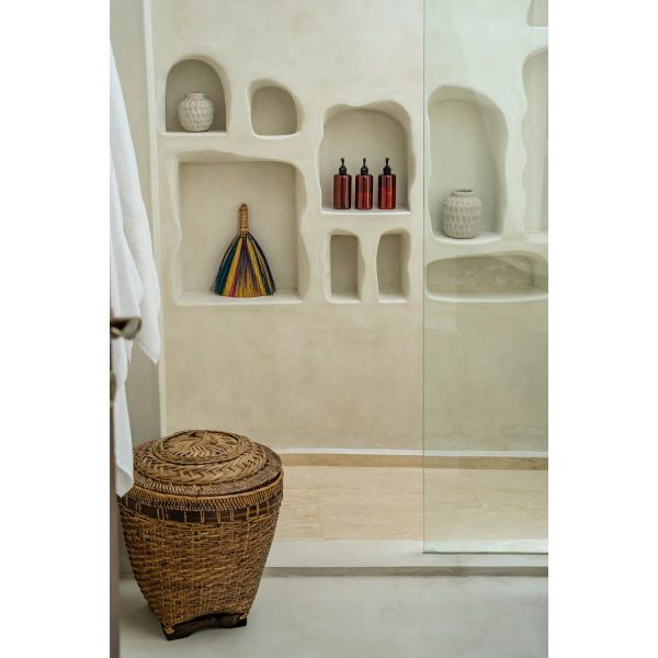 Panier de Rangement Colonial – Brun – M