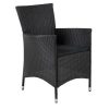 Fauteuil de jardin Knick – lot de 2