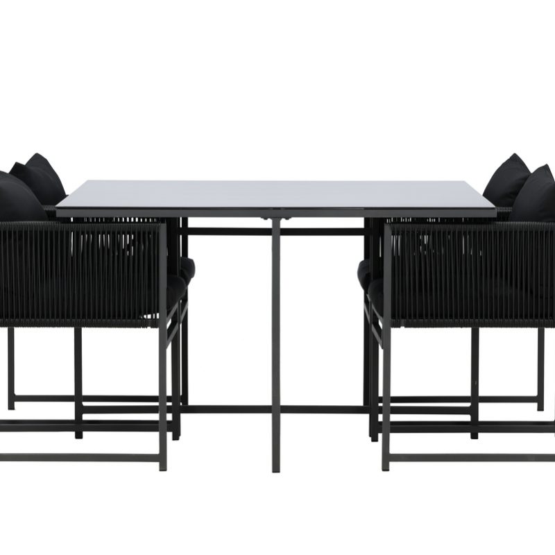Table de jardin avec 4 chaises Noto