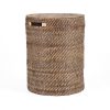 Panier à Linge – Brun Naturel en rotin tressé avec couvercle