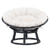 fauteuil_papasan_bonnie_esprit_rotin (2) Fauteuil papasan Bonnie noir en rotin avec grand coussin blanc cassé pour salon ou véranda