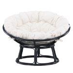 fauteuil_papasan_bonnie_esprit_rotin (2) Fauteuil papasan Bonnie noir en rotin avec grand coussin blanc cassé pour salon ou véranda