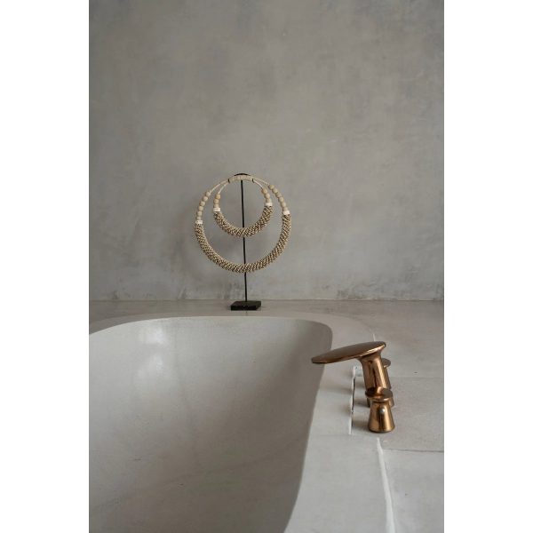 Collier Double Coquillage Sur Support