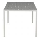 Table de jardin Break – Blanc & Gris