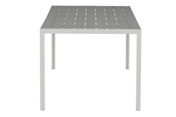 Table de jardin Break – Blanc & Gris