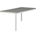 Table de jardin Break – Blanc & Gris