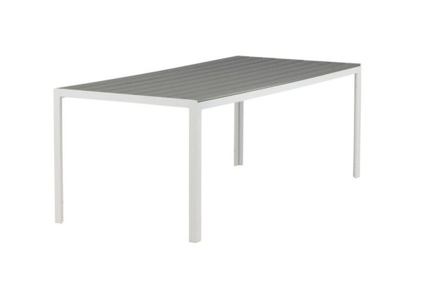 Table de jardin Break – Blanc & Gris
