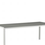 Table de jardin Break – Blanc & Gris
