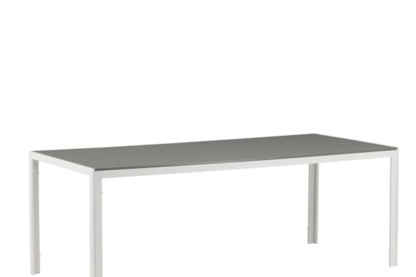Table de jardin Break – Blanc & Gris