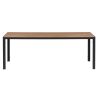 table_de_jardin_break (20) Table de jardin Break avec plateau aspect bois et pieds aluminium noir, grande table extérieure 8 personnes