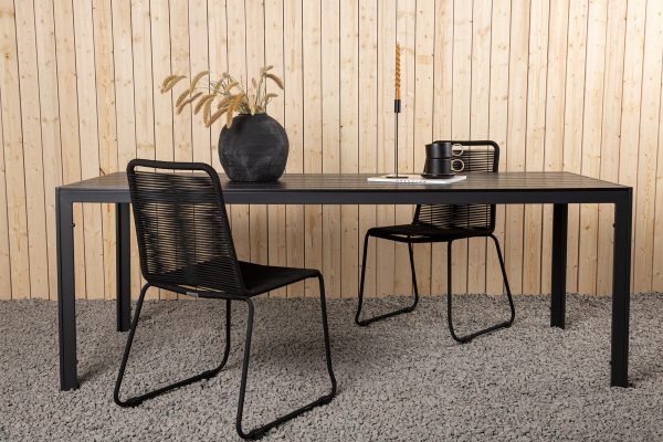 Table de jardin Break – Noir