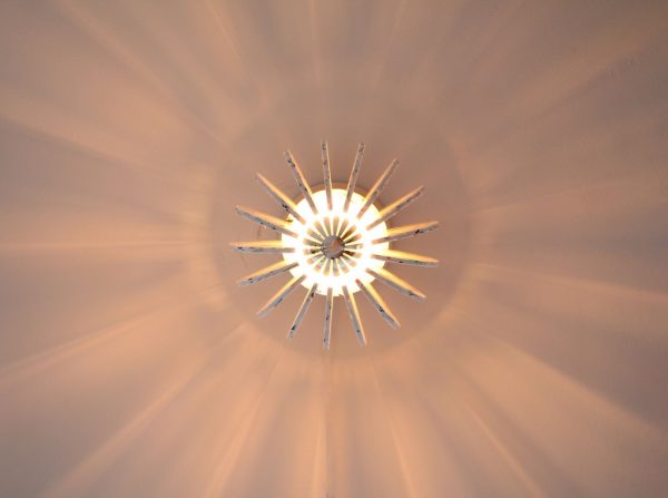 Applique Boule Wrecking - blanc