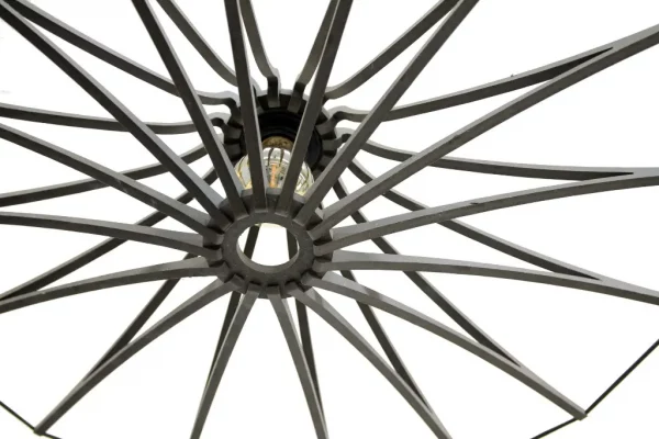 Suspension bois noir SINGING1 - D90 1 Suspension bois noir SINGING - D90