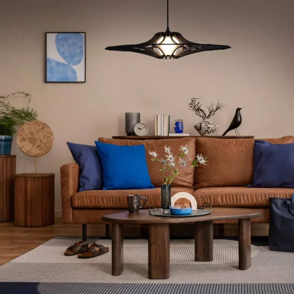 Suspension bois noir SINGING - D65