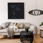 Suspension bois noir Singing D65cm (Sans Diffuseur) (4) Suspension bois noir SINGING - D65
