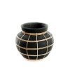 f5fad7bf-ea08-4705-abca-1cf201657dc2_1200x1200_fill.jpg Vase Belly - Noir - S en terre cuite avec tressage rotin décoratif