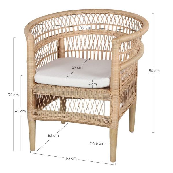 fauteuil en rotin java_esprit rotin (2) Fauteuil en rotin Java