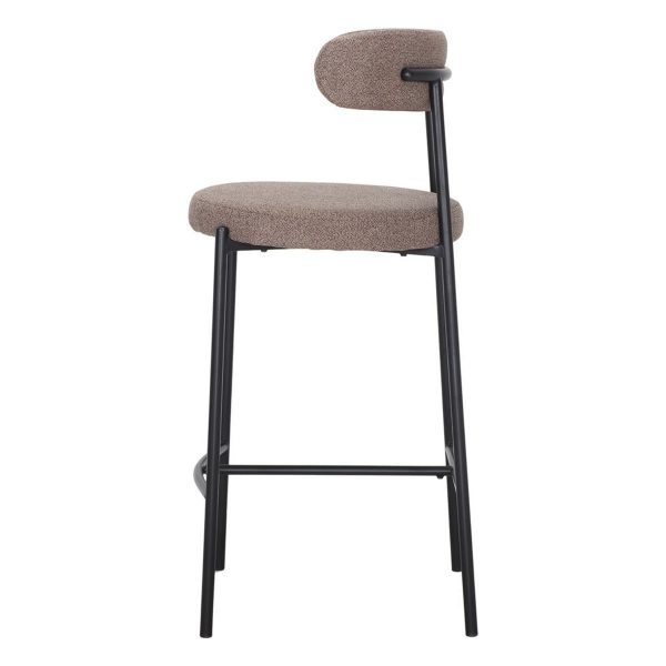 tabouret de bar tapissé abora marron_esprit rotin (4) Tabouret de bar Abora