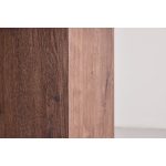 Table ronde de salle à manger Telma 120 cm - Marron