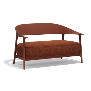Canapé Africa Vondom 2 places en polypropylène pour terrasse extérieure moderne