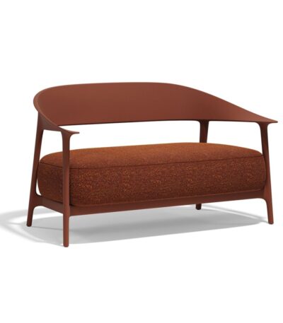 Canapé Africa Vondom 2 places en polypropylène pour terrasse extérieure moderne