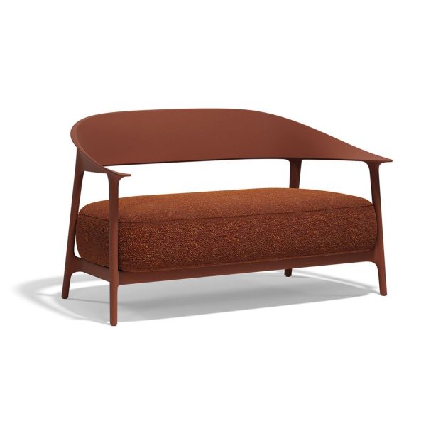 Canapé Africa Vondom 2 places en polypropylène pour terrasse extérieure moderne