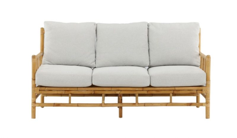 Canapé en rotin Sada 3 places