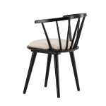 Chaise Bonnie Noire – Lot de 2