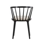 Chaise Bonnie Noire – Lot de 2