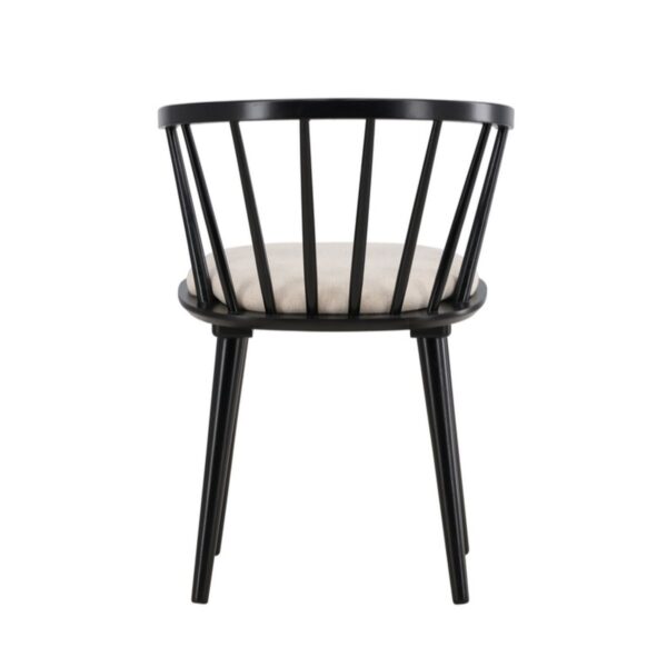 Chaise Bonnie Noire – Lot de 2