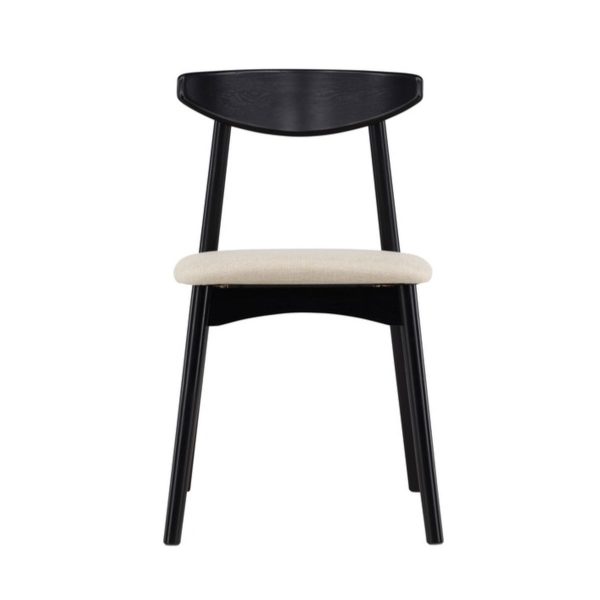 Chaise Venda Noire - Lot de 2