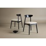 Chaise Venda Noire - Lot de 2