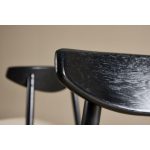 Chaise Venda Noire - Lot de 2