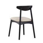 Chaise Venda Noire - Lot de 2