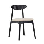 Chaise Venda Noire - Lot de 2