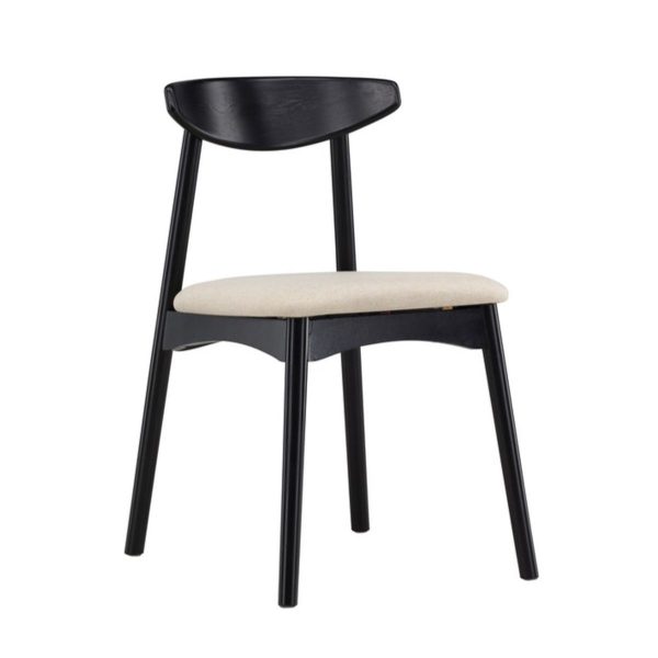 Chaise Venda Noire - Lot de 2