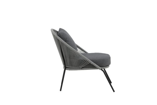 fauteuil lounge lido gris_esprit rotin home (3) Fauteuil de jardin Lido – lot de 2