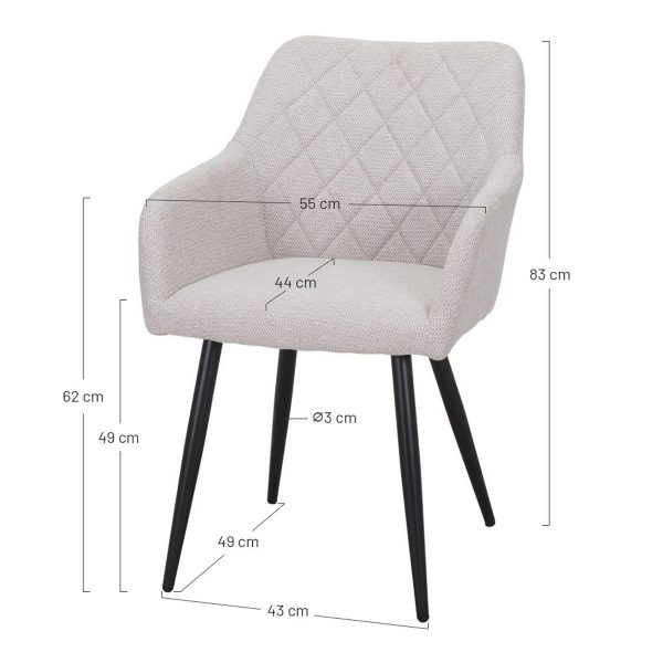 fauteuil tapissé cliford (13) Fauteuil Cliford